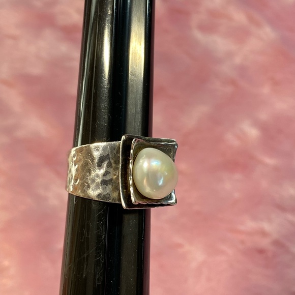 Silpada Sterling Freshwater Pearl Ring - Picture 6 of 11